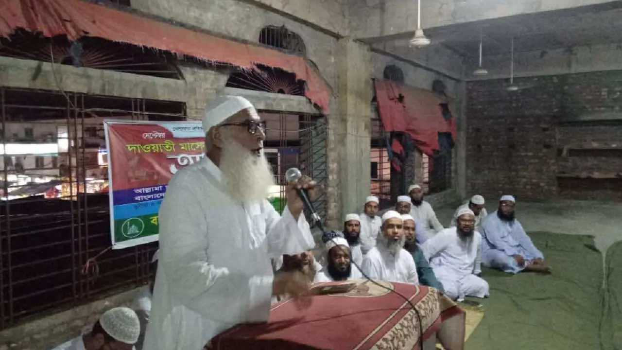 বাংলাদেশে খেলাফত ব্যবস্থা কায়েম করতে হবে: মহিউদ্দিন রাব্বানী